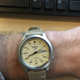 With the original strap